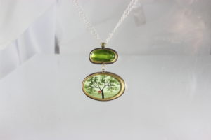 Khalsa Necklace with Japanese Maple