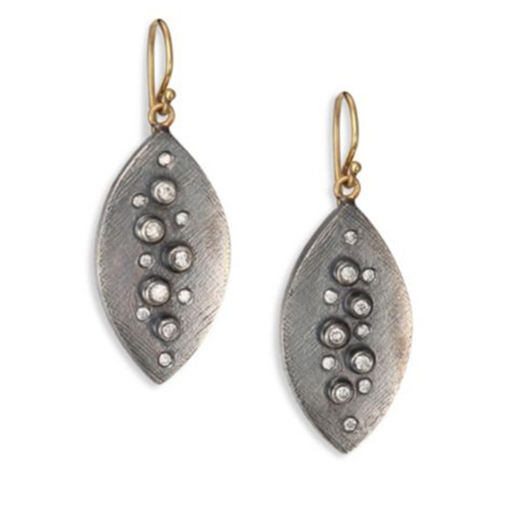 Rene Earrings, Silver Earrings