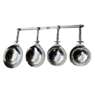 Tin Woodsman Pewter measuring cups & spoons sets