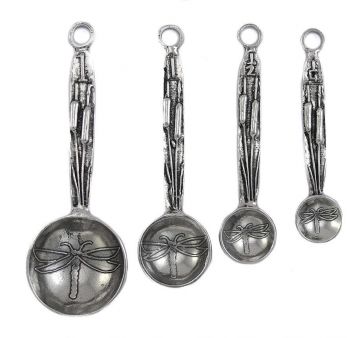 Dragonfly Measuring Spoon Set With Counter-top Post